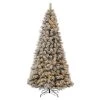 Cheapest 🎁 9ft. Pre-Lit Artificial Spruce ❄ Christmas Tree, Warm White LED Lights by Glitzhome 🔥