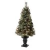 Wholesale β 4ft. Pre-Lit Flocked Pinecones & Berries π Christmas Tree with Warm White Lights by Glitzhome π 2 Wholesale β 4ft. Pre-Lit Flocked Pinecones & Berries π Christmas Tree with Warm White Lights by Glitzhome π -Glitzhome Sales D251164S 1
