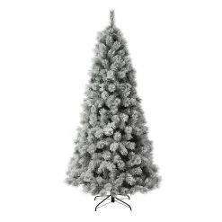 Flash Sale ⌛ 7.5ft. Pre-Lit Artificial Spruce ❄ Christmas Tree, Warm White LED Lights by Glitzhome 🔔 -Glitzhome Sales D251165S 4