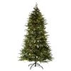 Top 10 🔔 6ft. Pre-Lit Green Fir Artificial 🎅 Christmas Tree with Warm White LED Lights by Glitzhome 🔥 -Glitzhome Sales D251172S 1