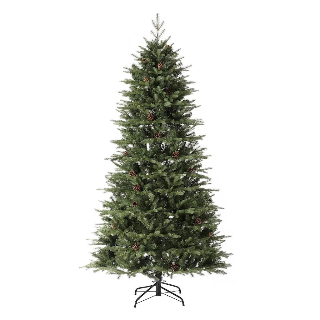 Buy π₯° 7ft. Pre-Lit Fir Artificial π Christmas Tree, Color Changing LED Lights by Glitzhome π 6 Buy π₯° 7ft. Pre-Lit Fir Artificial π Christmas Tree, Color Changing LED Lights by Glitzhome π - Image 4