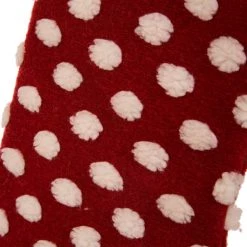 Promo ⌛ Glitzhome® 21" Red & White Polka Dot 🎄 Christmas Stockings, 2ct. 😍 -Glitzhome Sales D252857S 6