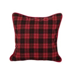 Best Sale 😍 Glitzhome® Red & Black Plaid Pillow Covers, 2ct. 🤩 -Glitzhome Sales D252904S 4