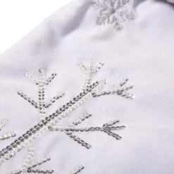 Wholesale π Glitzhome® 21" White Fleece with π Christmas Tree & Snowflake Stocking, 2ct. π 14 Wholesale π Glitzhome® 21" White Fleece with π Christmas Tree & Snowflake Stocking, 2ct. π -Glitzhome Sales D252907S 6
