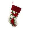 Cheap 👍 Glitzhome® 21" Cardinal Hooked Stocking ⭐ -Glitzhome Sales D252948S 1