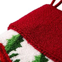 Cheap 👍 Glitzhome® 21" Cardinal Hooked Stocking ⭐ -Glitzhome Sales D252948S 6