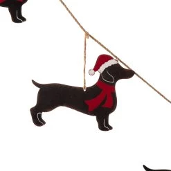 Cheap ✔️ Glitzhome® 6ft. Metal 🎄 Christmas 🐶 Dog Garland 🧨 -Glitzhome Sales D253602S 5