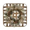 Cheapest π― Glitzhome® 24" Tobacco Basket with Pre-Lit LED Pinecone & Silver Ornament Wreath β€οΈ 1 Cheapest π― Glitzhome® 24" Tobacco Basket with Pre-Lit LED Pinecone & Silver Ornament Wreath β€οΈ -Glitzhome Sales D253613S 1