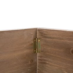 Budget 🌟 Glitzhome® 22" Washed White Wooden Tree Collar 👏 -Glitzhome Sales D254131S 4