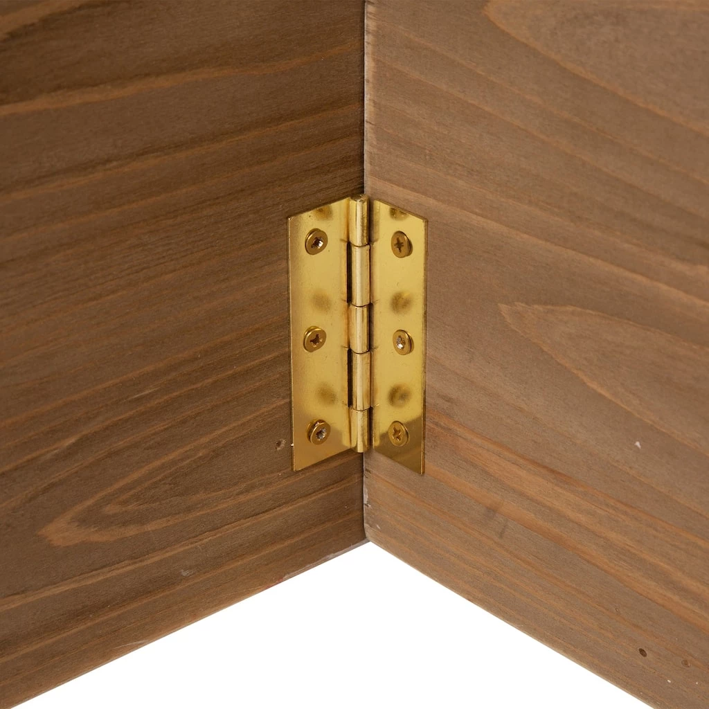 Budget π Glitzhome® 26" Washed White Wooden Tree Collar π 6 Budget π Glitzhome® 26" Washed White Wooden Tree Collar π - Image 4