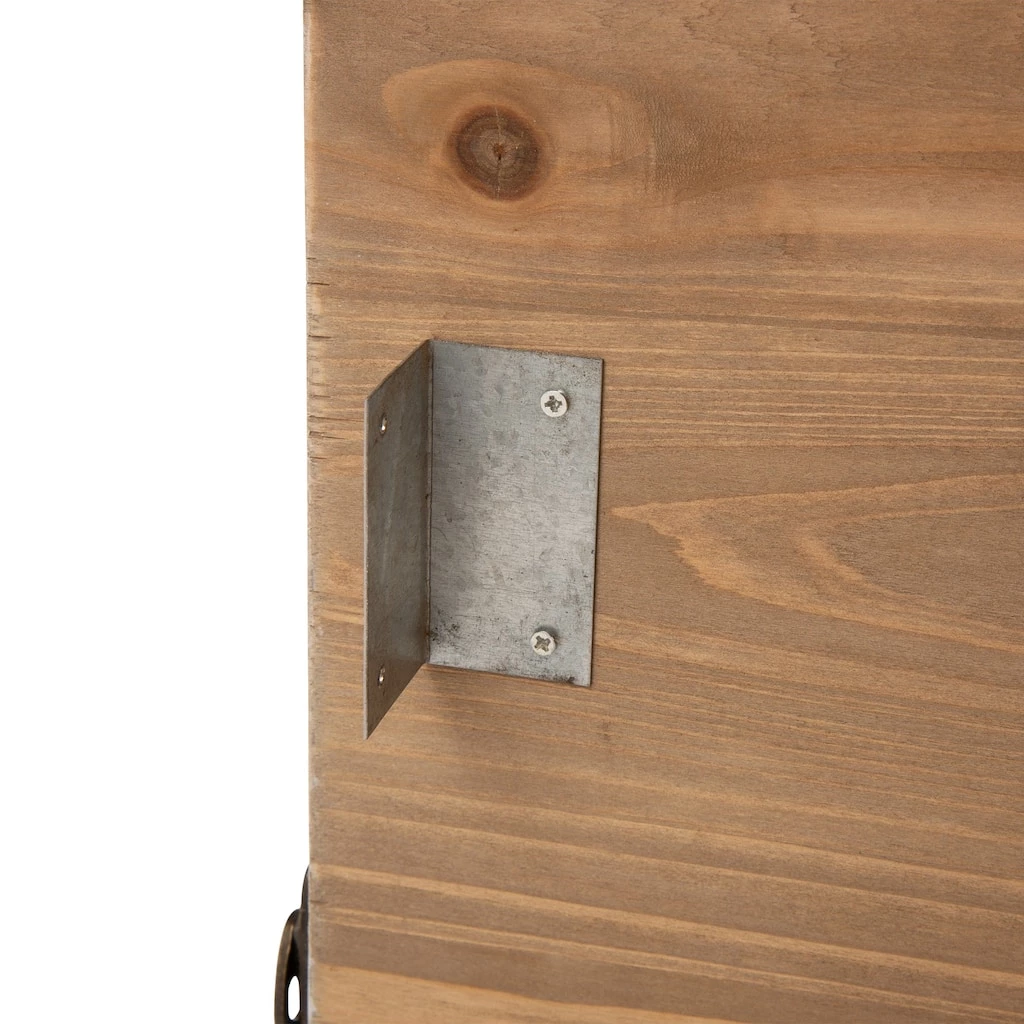 Budget π Glitzhome® 26" Washed White Wooden Tree Collar π 7 Budget π Glitzhome® 26" Washed White Wooden Tree Collar π - Image 5