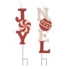 Top 10 😍 Glitzhome® Metal Joy & Noel Yard Stake Set 🛒