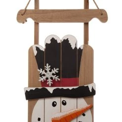 Top 10 🎁 Glitzhome® 3.5ft. Wooden 🎄 Christmas Snowman Porch Sign 🔥 -Glitzhome Sales D254147S 7