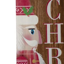 Budget ✔️ Glitzhome® 5ft. Wooden Nutcracker Porch Sign 😉 -Glitzhome Sales D254148S 3