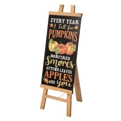 Cheap 🔔 Glitzhome® 32" Double-Sided Wooden Easel Accent with Changeable Board 🌟 -Glitzhome Sales D254151S 4