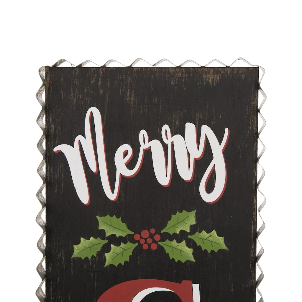 Cheapest π Glitzhome® 3ft. Black Wooden π Christmas Porch Sign β€οΈ 5 Cheapest π Glitzhome® 3ft. Black Wooden π Christmas Porch Sign β€οΈ - Image 3