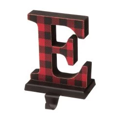 Cheapest 🎉 Glitzhome® Red Plaid Noel Stocking Holders, 4ct. 💯 -Glitzhome Sales D254154S 6