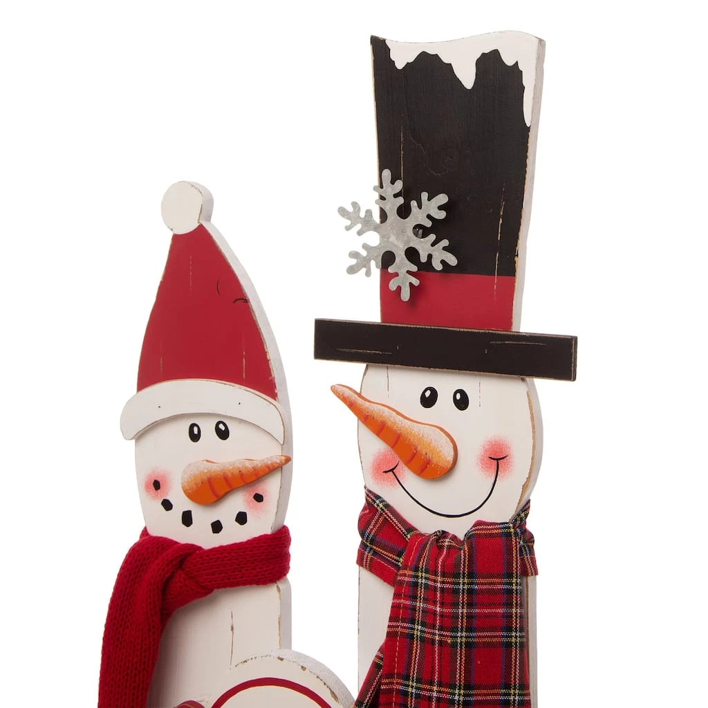 Flash Sale π Glitzhome® 35" Wooden Snowman Family Porch Sign β¨ 7 Flash Sale π Glitzhome® 35" Wooden Snowman Family Porch Sign β¨ - Image 5