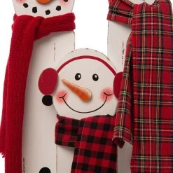 Flash Sale π Glitzhome® 35" Wooden Snowman Family Porch Sign β¨ 11 Flash Sale π Glitzhome® 35" Wooden Snowman Family Porch Sign β¨ -Glitzhome Sales D254157S 6