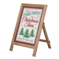 Brand new π Glitzhome® 24" Wooden π
Christmas Trees Porch Sign π