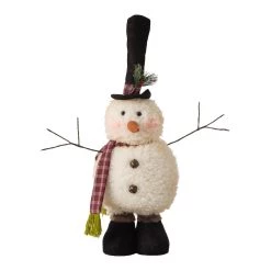 Deals 🤩 Glitzhome® Telescoped Legs Snowman Décor Accent 🛒