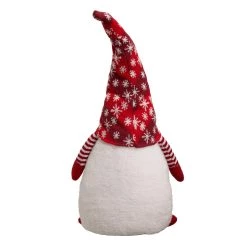 Best Pirce 😍 Glitzhome® 24" Red 🎅 Christmas Gnome Décor Accent 🌟 -Glitzhome Sales D254167S 4
