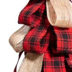 Wholesale π Glitzhome® 22" Burlap Plaid Table Tree Accent, 2ct. β¨ 10 Wholesale π Glitzhome® 22" Burlap Plaid Table Tree Accent, 2ct. β¨ -Glitzhome Sales D254173S 3