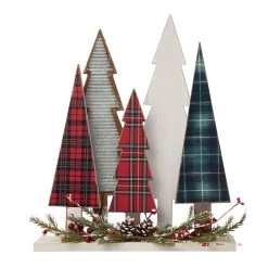 Cheapest π€© Glitzhome® 14" Wooden β Christmas Tree Table Décor β€οΈ