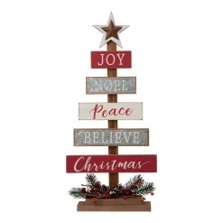 Flash Sale 🤩 Glitzhome® 20" Wooden 🎄 Christmas Tree Sign 👍