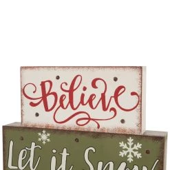 Wholesale π Glitzhome® 12" LED Wooden Block Holiday Word Sign π 15 Wholesale π Glitzhome® 12" LED Wooden Block Holiday Word Sign π -Glitzhome Sales D254179S 7