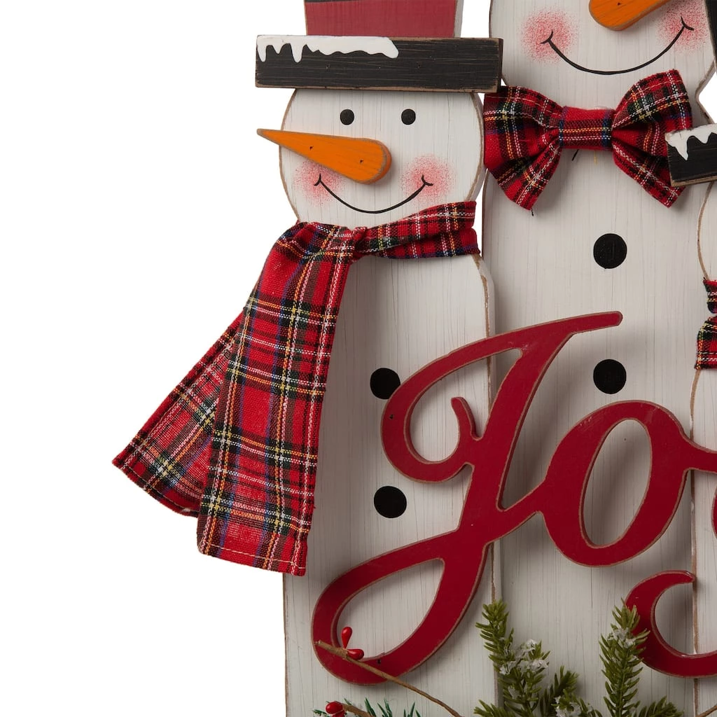 Hot Sale π Glitzhome® 18" Wooden Snowman Family Décor Accent π 9 Hot Sale π Glitzhome® 18" Wooden Snowman Family Décor Accent π - Image 7