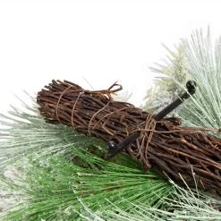 Deals ✔️ Glitzhome® 24" Glittered Berry & Ornament Candle Holder 🥰 -Glitzhome Sales D254184S 8