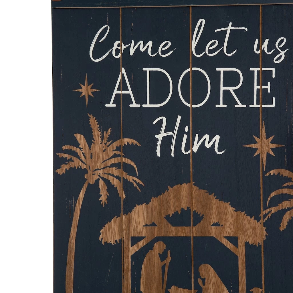 Promo π Glitzhome® Wooden Nativity Wall Décor Accent π₯ 5 Promo π Glitzhome® Wooden Nativity Wall Décor Accent π₯ - Image 3