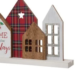 Budget 🤩 Glitzhome® 20" Home for the Holidays Décor Accent 🤩 15 Budget 🤩 Glitzhome® 20" Home for the Holidays Décor Accent 🤩 -Glitzhome Sales D254188S 7