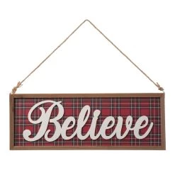 Coupon 🧨 Glitzhome® Double-Signed Peace & Believe Wall Décor ✔️ -Glitzhome Sales D254196S 2