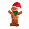 Promo 😍 Glitzhome® 8ft. LED Inflatable Gingerbread Man 😉