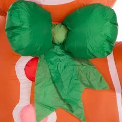 Promo π Glitzhome® 8ft. LED Inflatable Gingerbread Man π 10 Promo π Glitzhome® 8ft. LED Inflatable Gingerbread Man π -Glitzhome Sales D254199S 4