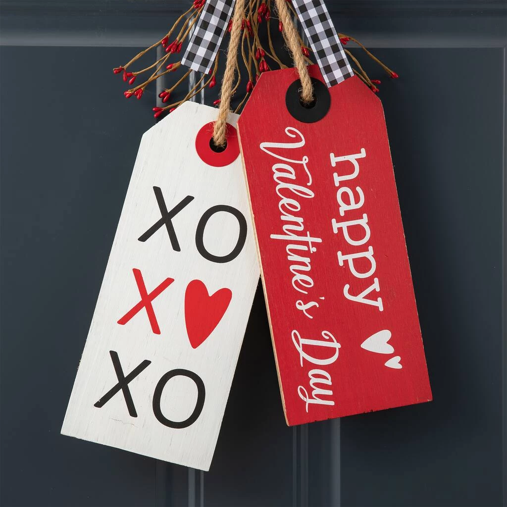 Wholesale π Glitzhome® 24" Valentine's Wooden Doorknob Hanging Décor π₯ 6 Wholesale π Glitzhome® 24" Valentine's Wooden Doorknob Hanging Décor π₯ - Image 4