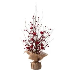Best deal ⭐ Glitzhome® 18" Valentine's Berry Heart Table Tree 👏