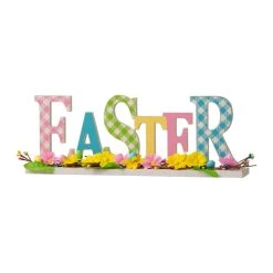 Glitzhome Sales 8 Cheapest 🛒 Glitzhome® 16" Wooden Easter Table Décor ⭐