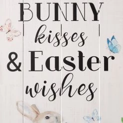 Buy 🎁 Glitzhome® 18" Easter Wooden Bunny Wall Décor ❤️ -Glitzhome Sales D263008S 4