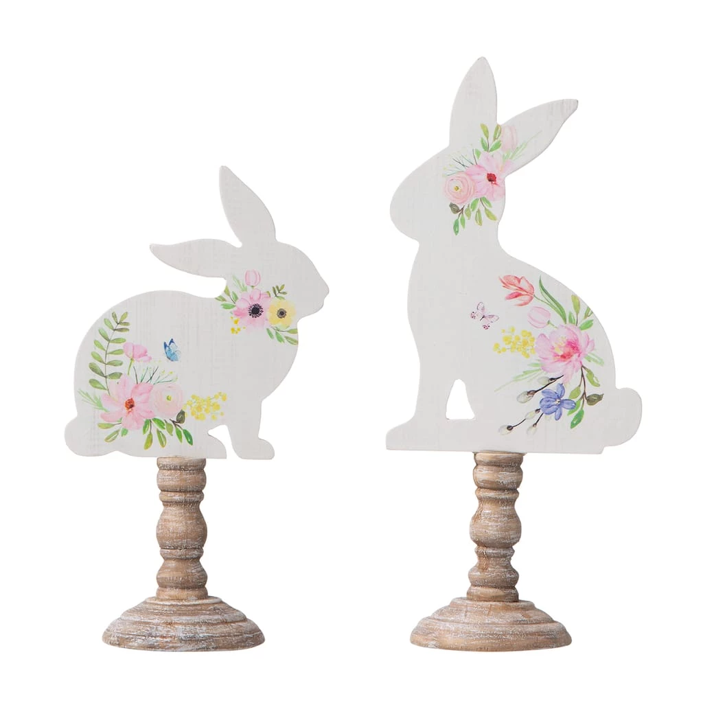Brand new π Glitzhome® 12.5" Easter Wooden Bunny Table Décor Set π 6 Brand new π Glitzhome® 12.5" Easter Wooden Bunny Table Décor Set π - Image 4