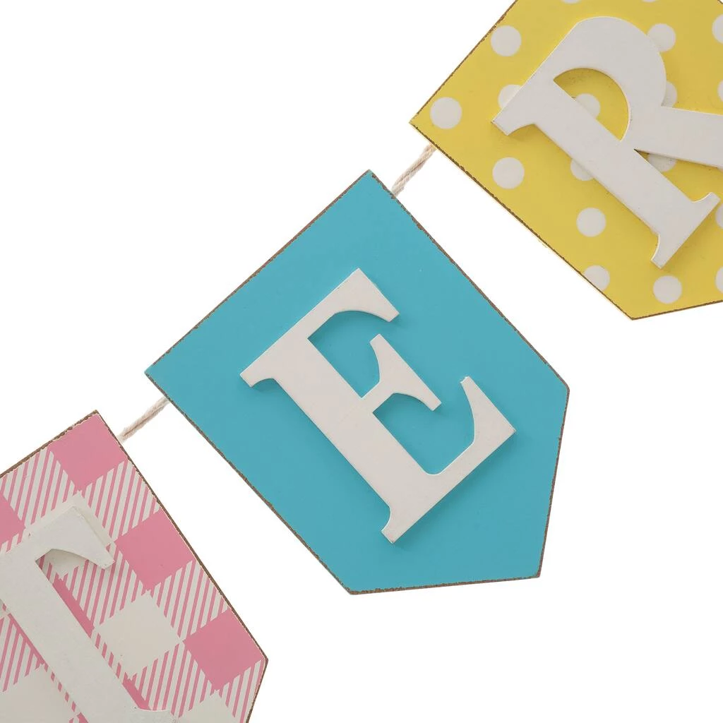 Buy π Glitzhome® 6.5ft. Wooden Happy Easter Garland β 8 Buy π Glitzhome® 6.5ft. Wooden Happy Easter Garland β - Image 6