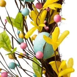 Flash Sale 💯 Glitzhome® 22" Easter Egg Wreath 👏 -Glitzhome Sales D263012S 7