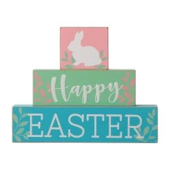Best Sale π Glitzhome® 9.5" Wooden Easter Block Table Décor π 14 Best Sale π Glitzhome® 9.5" Wooden Easter Block Table Décor π -Glitzhome Sales D263015S 5