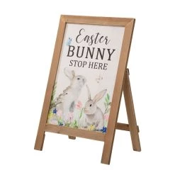 Best reviews of 😉 Glitzhome® 24" Easter Wooden Porch Sign ✨