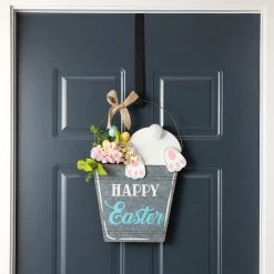 Top 10 👍 Glitzhome® 18" Easter Wooden Bunny Eggs Wall Décor 🛒 -Glitzhome Sales D263072S 4