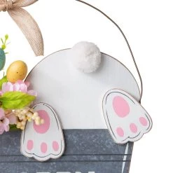 Top 10 👍 Glitzhome® 18" Easter Wooden Bunny Eggs Wall Décor 🛒 -Glitzhome Sales D263072S 7