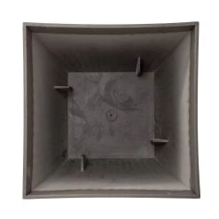 Wholesale π Glitzhome® Brown Eco-Friendly Oversized Faux Concrete Square Fluted Pot Planter Set π 17 Wholesale π Glitzhome® Brown Eco-Friendly Oversized Faux Concrete Square Fluted Pot Planter Set π -Glitzhome Sales D266611S 8