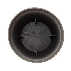 Best Sale 🛒 Glitzhome® Brown Eco-Friendly Oversized Faux Concrete Fluted Pot Planter Set 🌟 -Glitzhome Sales D266613S 8